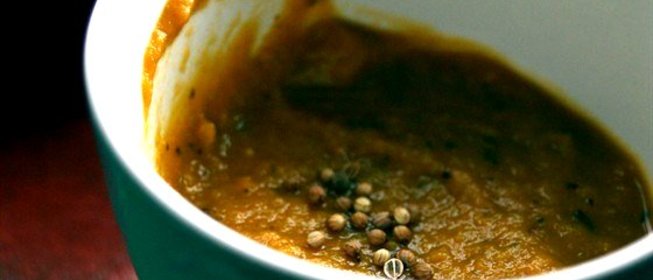 Овощной смузи с кориандром