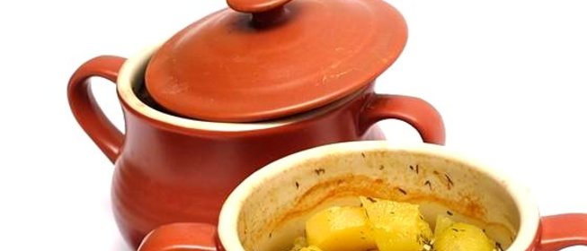 Картофель в горшочках