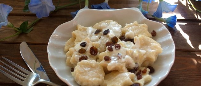 Ленивые вареники для ребенка