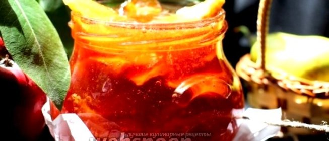 Яблочно-грушевое варенье