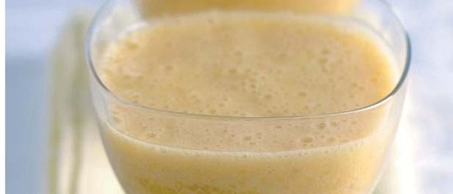 Смузи с хурмой и бананом