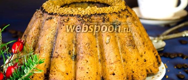 Кекс кофейный