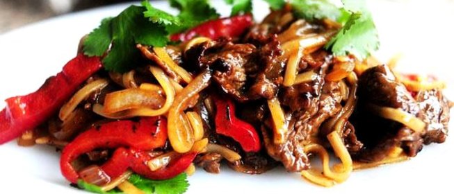 Говядина с перцем