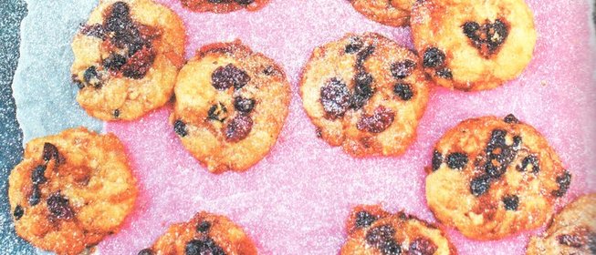 Песочное рождественское печенье с мандариновой цедрой