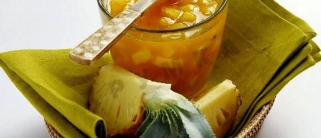 Ананасовое варенье из ананасов