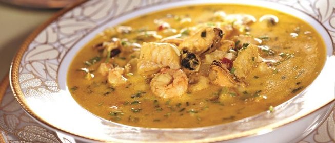 Суп из морепродуктов