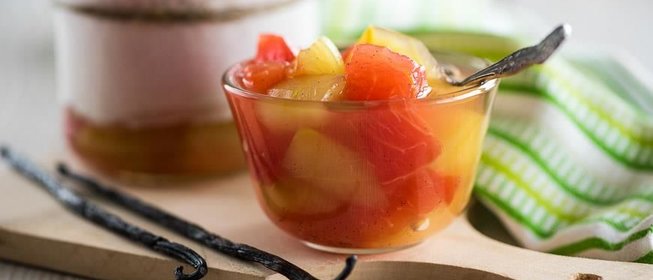 Варенье из арбуза с ванилью