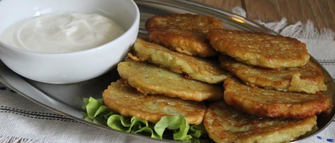 Картофельные оладьи