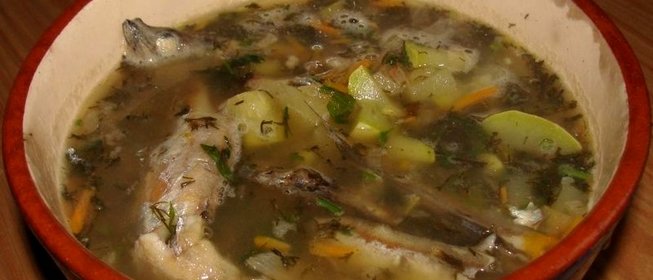 Уха из мойвы