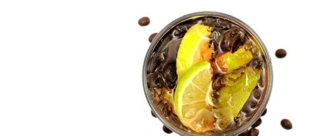 Кофейный коктейль с коньяком и ликером «Гранд Марнье»