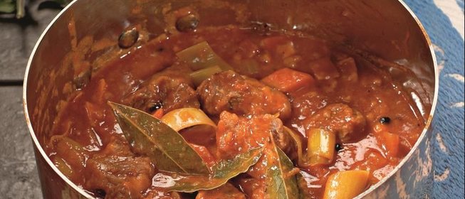 Говядина, тушенная в пиве