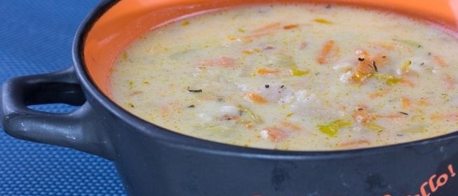 Рыбный суп с сельдереем