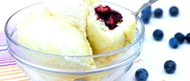 Паровые вареники с тёрном