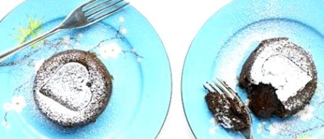 Шоколадные пирожные с эспрессо