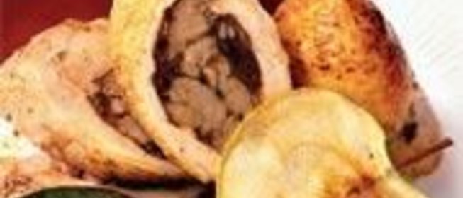 Плов из красного и черного риса с говядиной