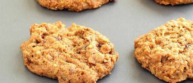 Печенье с имбирем и сухофруктами