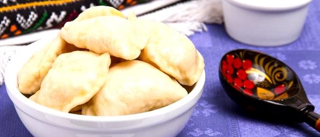 Вареники на пару с творогом