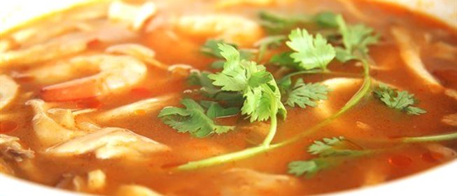 Перуанский рыбный суп