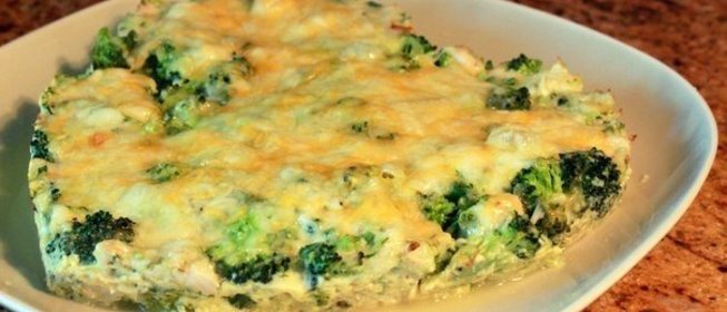 Запеканка из брокколи диетическая