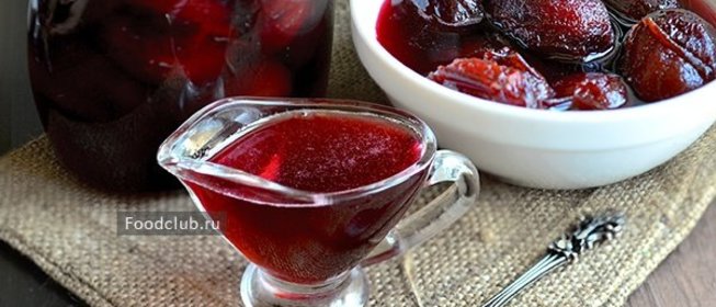 Варенье из сливы с косточкой