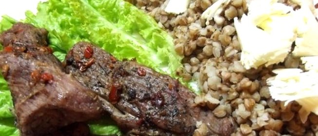 Говядина в соли