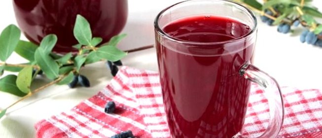 Компот из жимолости