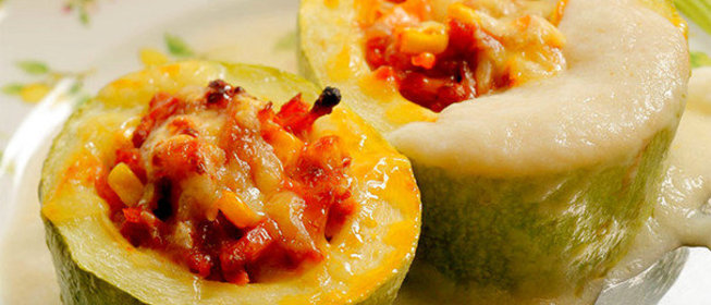 Фаршированные кабачки