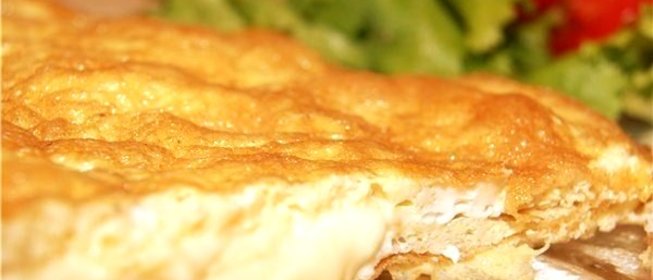 Быстрый омлет с сыром