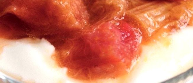 Компот из ревеня с апельсином