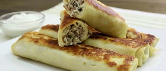 Блины фаршированные
