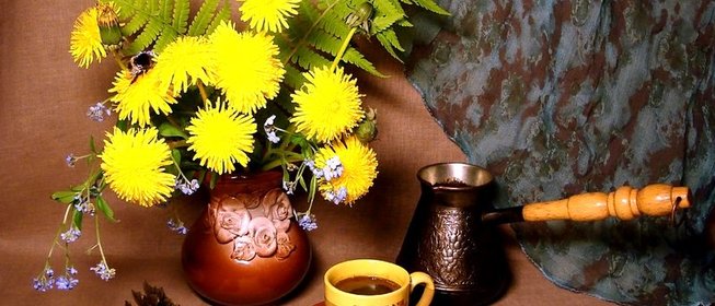 Кофе из корней одуванчика