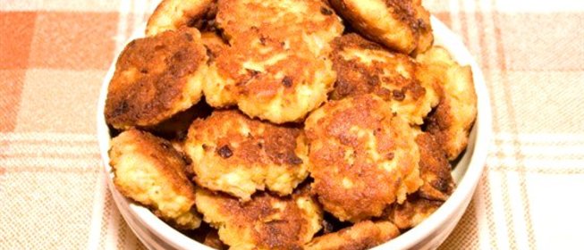 Оладьи из куриных грудок