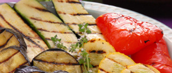 Овощи-гриль с розмарином