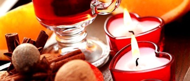 Классический негус с порто, бренди, красным вином и лимоном