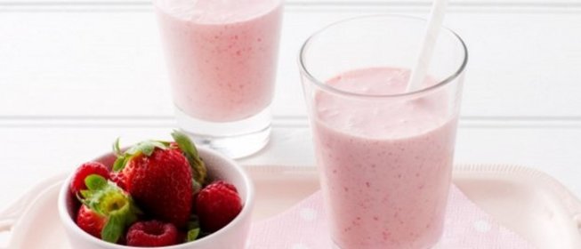 Смузи из красных ягод