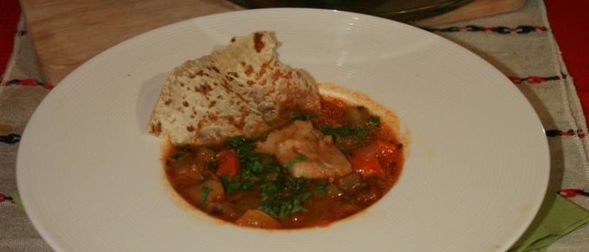 Густой рыбный суп-чаудер