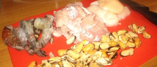 Марсельская уха (Bouillabaisse)