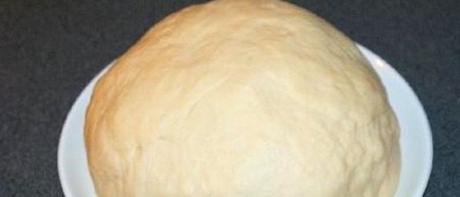 Тесто для пиццы без яиц