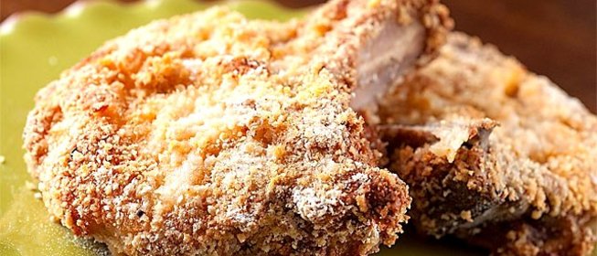 Говядина в сухарях