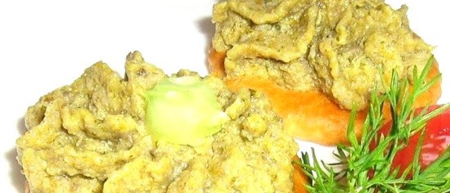 Грибной паштет