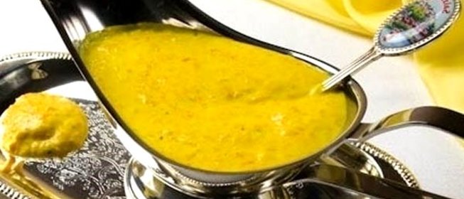 Соус велюте с шафраном и томатами к белой рыбе