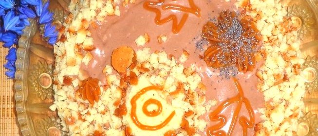 Торт с кофейно-сливочным кремом