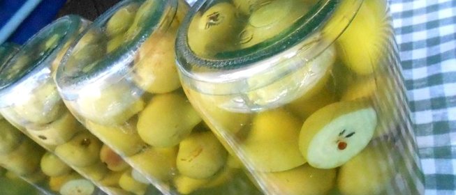 Груши в собственном соку