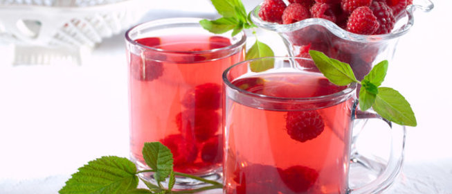 Малиновый чай