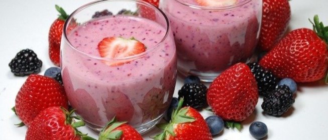 Ягодный смузи