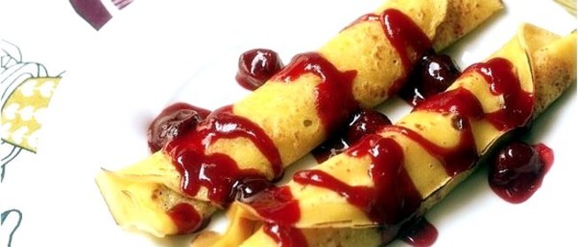 Постные блины на минеральной воде