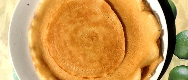 Блины без яиц