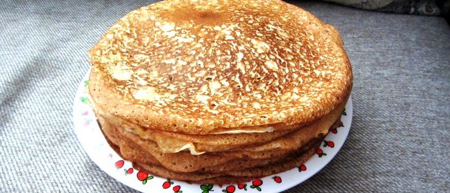 Ажурные сибирские блины