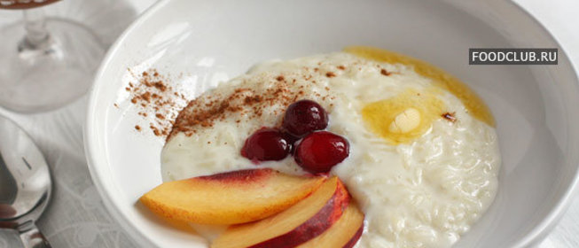 Рисовая каша на молоке