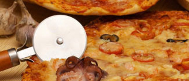 Пицца с морепродуктами